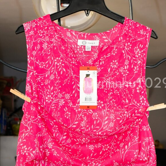 Cristina B Ladies' Sleeveless Blouse - Picture 7 of 8